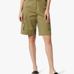 Khaki Women's Cargo Shorts